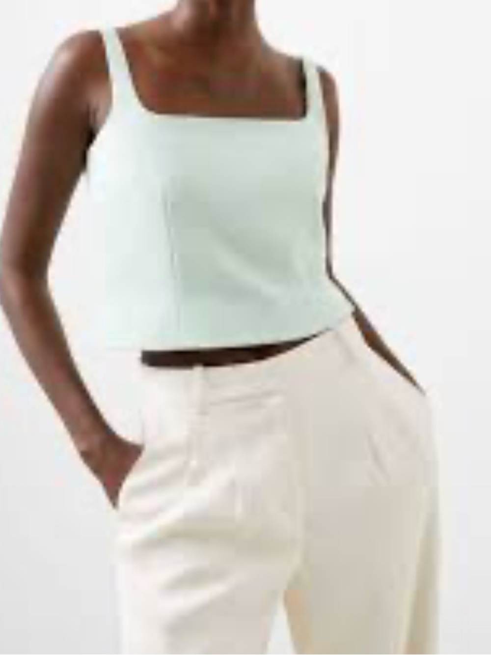 NWT Margaret M Top in Sage Green Size 4